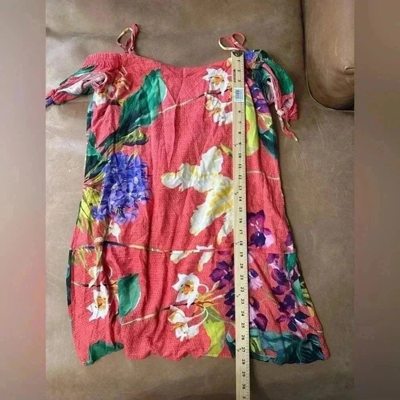 Munny Floral Dress Flowy Womens Size 40 Small Flaw - Picture 8 of 11